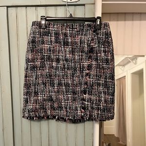 Multicolor, Textured Loft Skirt